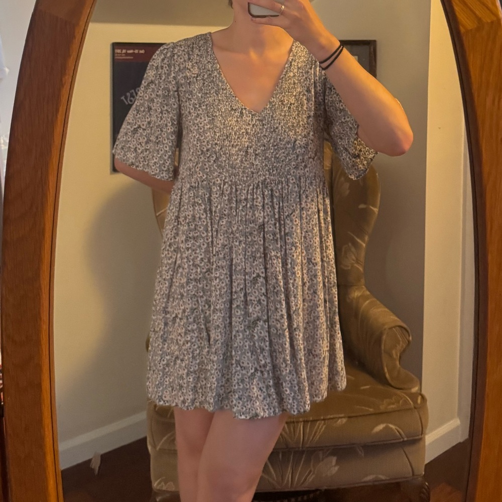 Blue Daisy Sundress
